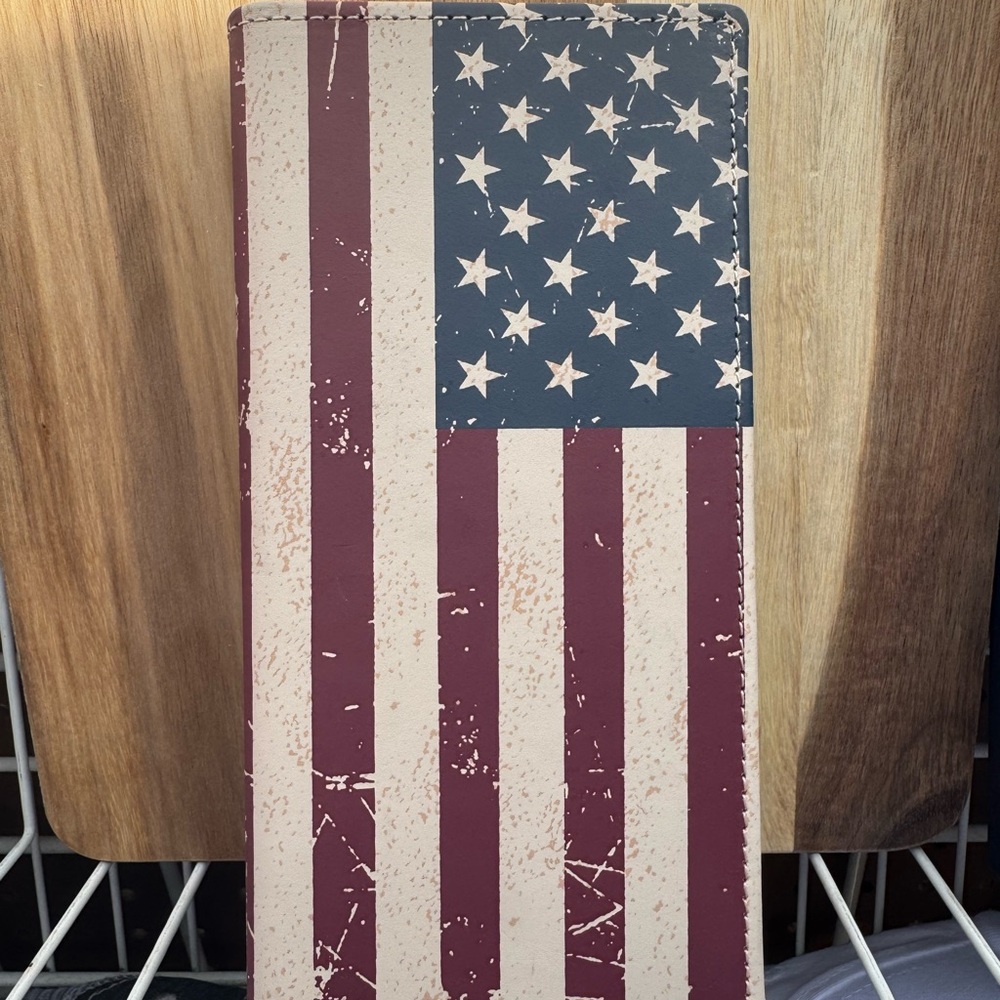 Montana West Patriotic Money Clip - Red, Blue, and White
